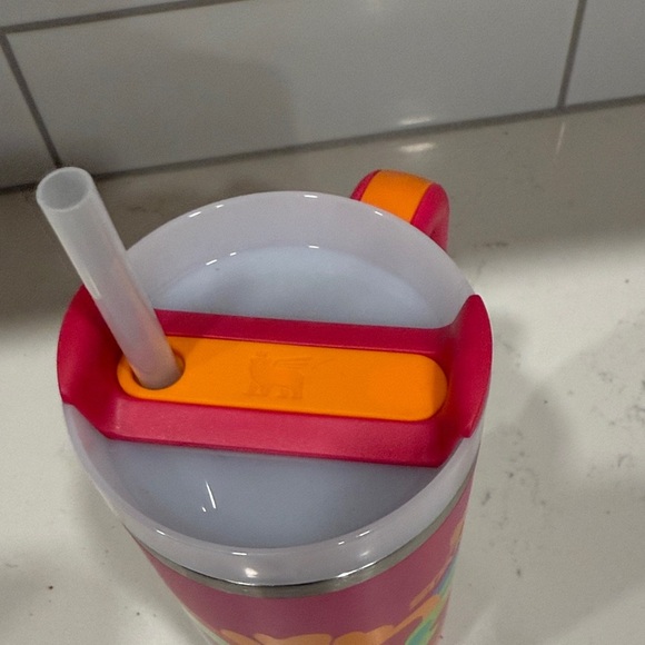 NWT Stanley Tropical Wave Pink Quencher Tumbler 30 oz - Picture 3 of 6